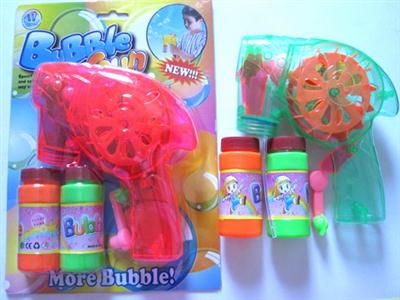 Bubble semiautomatic hand gun (transparent)