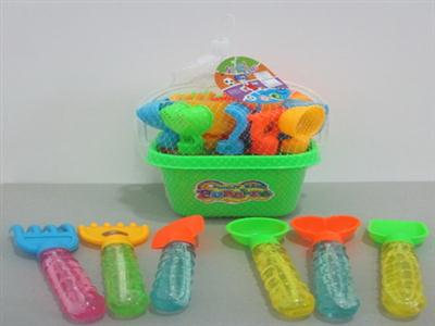 Beach bubble wand