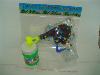 Candy can bear no lights star bubble gun