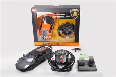 1:10 authorized Lamborghini LP670-4 (wheel + pedals)