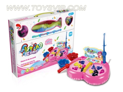 Parent-child fishing game