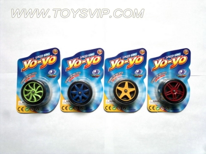 Solid color wheel rim tire yo-yo (4)