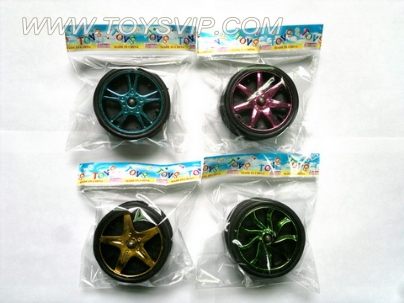 Plating wheel rim tire yo-yo (4)