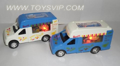 Pull the light can be installed sugar candy car