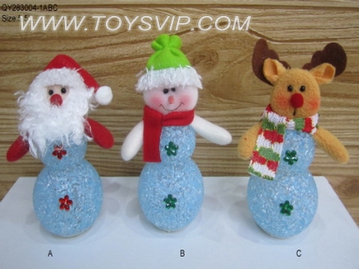 Christmas ornaments (with lights)