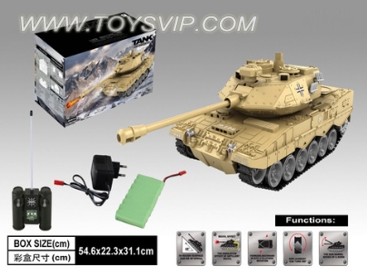 1:18German Leopard 2 tanks, remote control cars