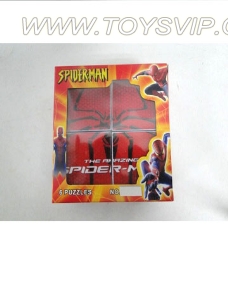 Spiderman 3D Cube building blocks (four pack)