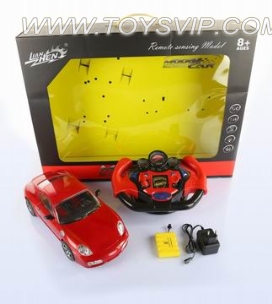 1:12 Porsche steering wheel remote control car simulation of remote sensing