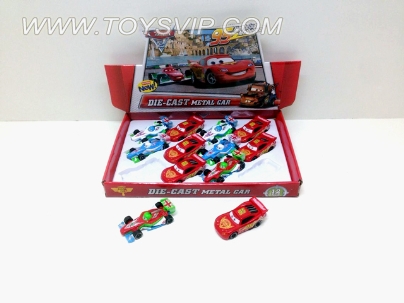 Cars 2 McQueen + FLAX high alloy scooter (12 Pack)