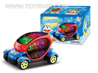 A Dream 3D light electric concept car (with music)