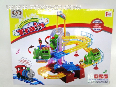 Tipping train tracks