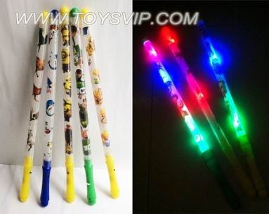 Large colorful cartoon Flash stick