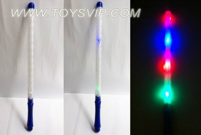Colorful flash threaded rod