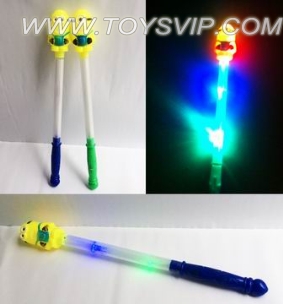 Thief Daddy little yellow people Colorful Flash stick