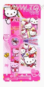 hello kitty projector electronic watch