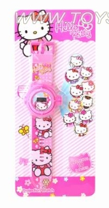 hello kitty projector electronic watch