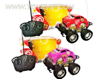 4 to 2 or more conventional remote control car