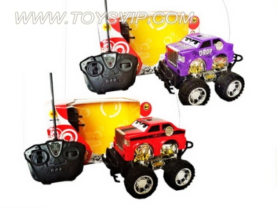 4 to 2 or more conventional remote control car