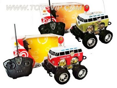4 to 2 or more conventional remote control car
