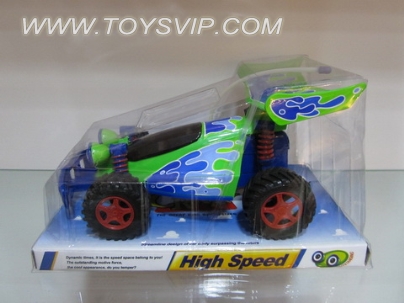 Inertial cartoon car (the color)