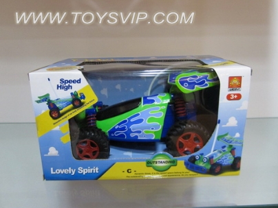 Inertial cartoon car (the color)