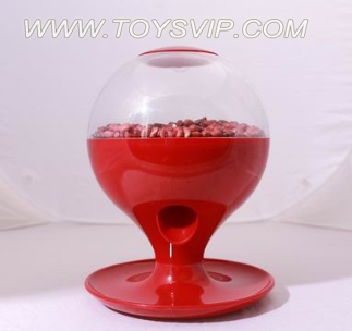 Round red candy machine