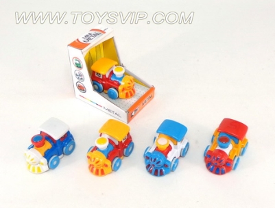 Inertia alloy train
