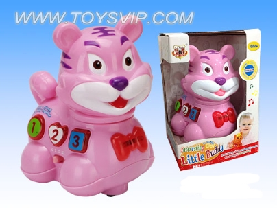 Electric nice pink tiger