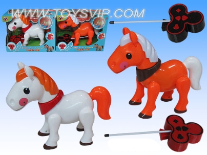 Electric remote horse with music