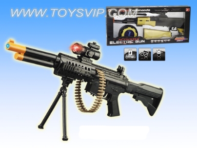 Vibration gun with light gunfire