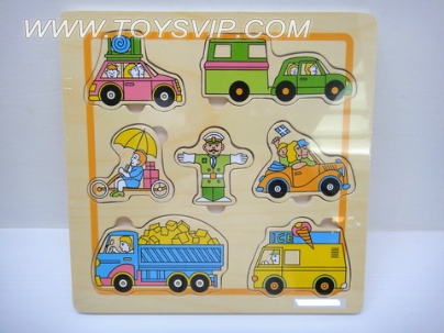 Wooden puzzles transport