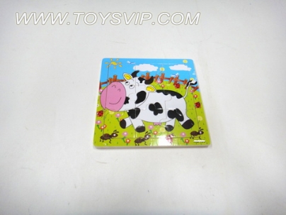 Cows wooden puzzles