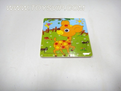 Wooden puzzles deer