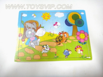 Wooden puzzles Tortoise and the Hare