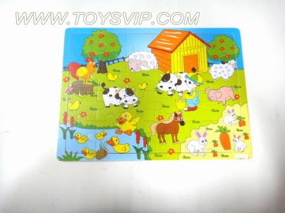 Wooden Farm Puzzle