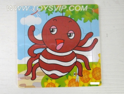 9 patch spider wooden puzzle