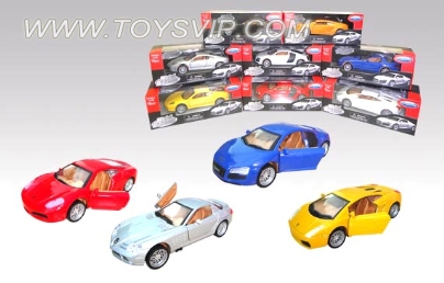 1:32 alloy car simulation 4asst