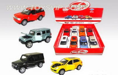 The new Porsche Cayenne / Mercedes-Benz G55 / Range Rover / Jeep Wrangler four 1:32
