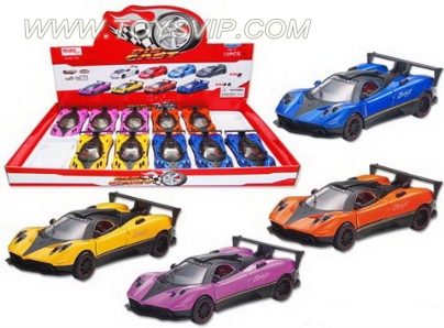 1:32 alloy car 12pcs