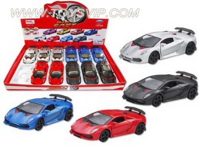 1:32 alloy car 12pcs