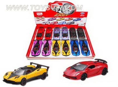 1:32 alloy car 12pcs