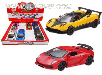 1:32 alloy car 8pcs