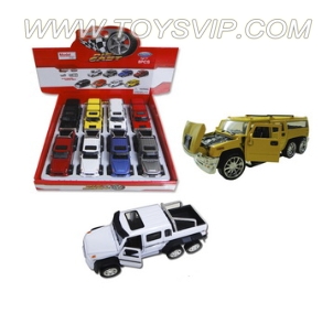 1:32 Mercedes AMG6X6, 2 models, 8