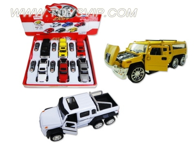 1:32 alloy car Mercedes AMG6X6, 2, 6