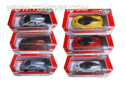 1:32 Ferrari, Lamborghini poison alloy car two