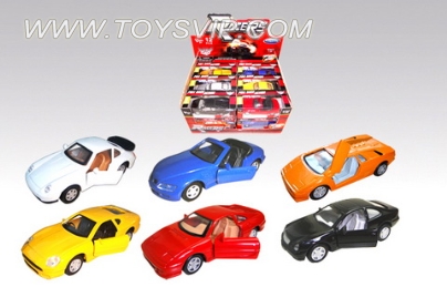 1:36 alloy car simulation 12pcs