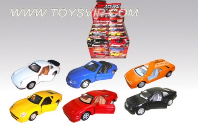 1:36 alloy car simulation 24pcs