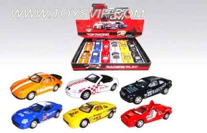 1:36合金仿真赛车12pcs