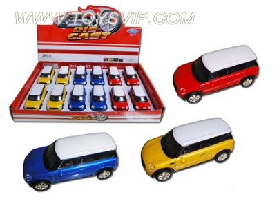 1:43合金迷你轿车-12pcs
