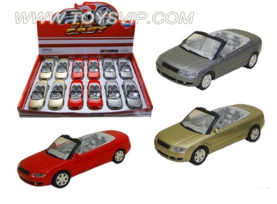 1:43合金奥迪A4轿车-12pcs